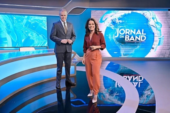 Jornal da Band atinge 10 semanas seguidas na frente do SBT -  (crédito: Obeservatório da TV)