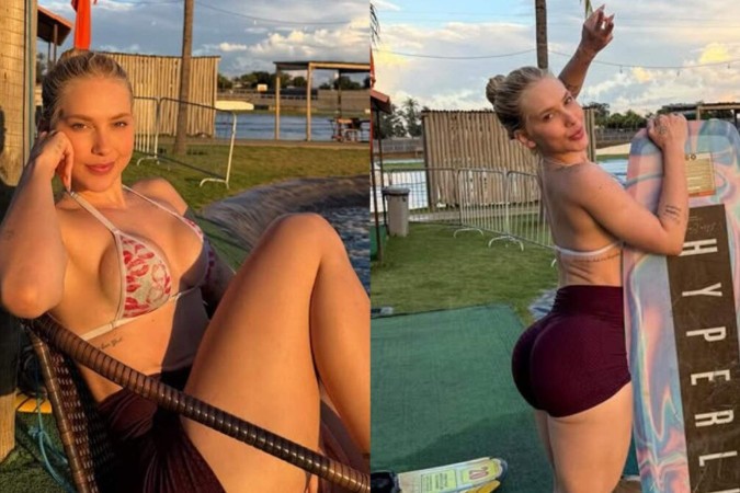 Treino ou procedimentos estéticos? Como Virginia Fonseca fez para ter o bumbum avantajado que virou assunto nas redes sociais -  (crédito: Observatório dos Famosos)