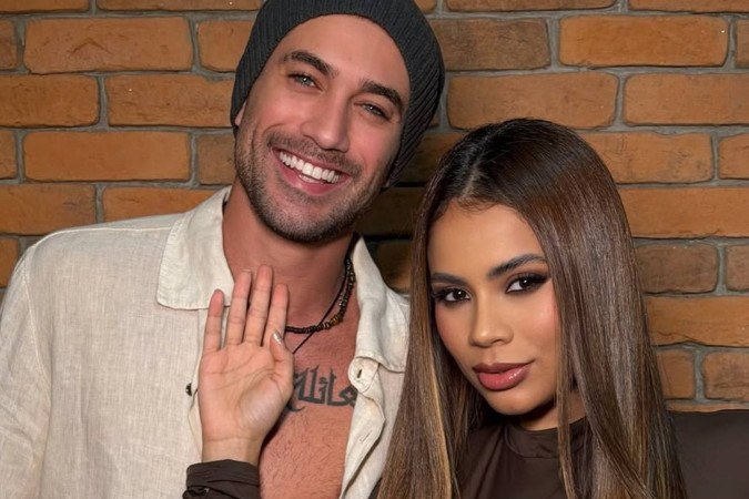 Lexa admite excesso de ciúmes e revela que evita ver cenas quentes do marido na TV -  (crédito: Observatório dos Famosos)