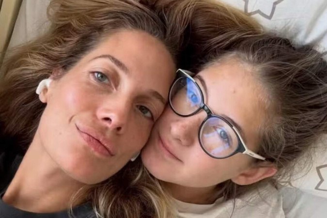 Schynaider Moura faz reflexão no dia em que a filha, que morreu, completaria 17 anos -  (crédito: Observatório dos Famosos)