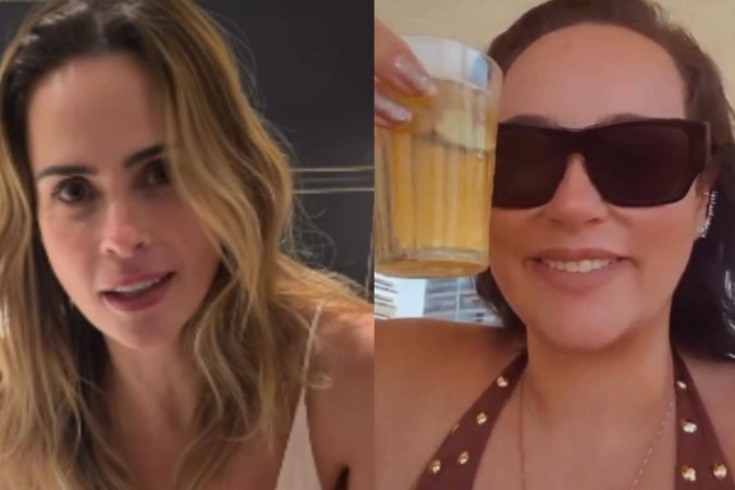 Ana Paula Renault se pronuncia após irmã surgir tomando cerveja na praia dias após a morte do pai -  (crédito: Observatório dos Famosos)