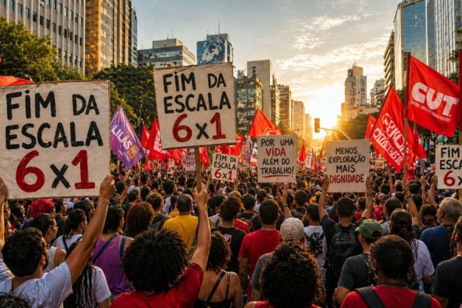Manifestações de 1º de Maio devem mobilizar milhares em diversas cidades do Brasil -  (crédito: Observatório dos Famosos)