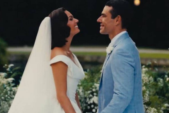 Marcus Buaiz celebra primeiro ano de casamento com Isis Valverde com rara declaração na web -  (crédito: Observatório dos Famosos)