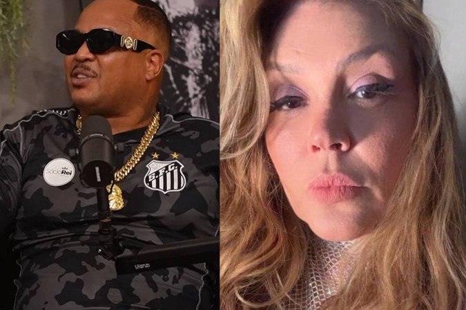 Afro-X relembra casamento com Simony quando estava preso: “Deu visibilidade para ela” -  (crédito: Observatório dos Famosos)