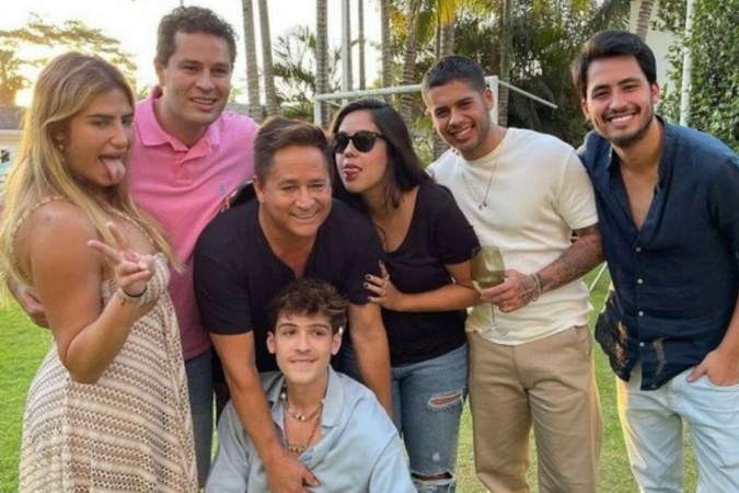 Relembre quem são as mães dos 6 filhos do cantor Leonardo -  (crédito: Observatório dos Famosos)