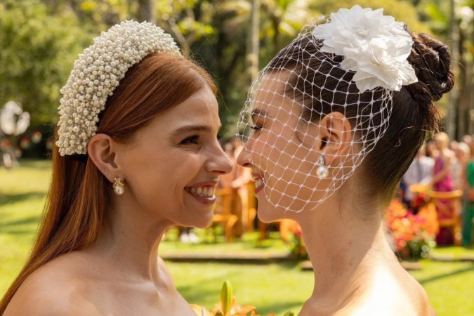 Três Graças alcança recorde com casamento do casal Loquinha -  (crédito: Obeservatório da TV)