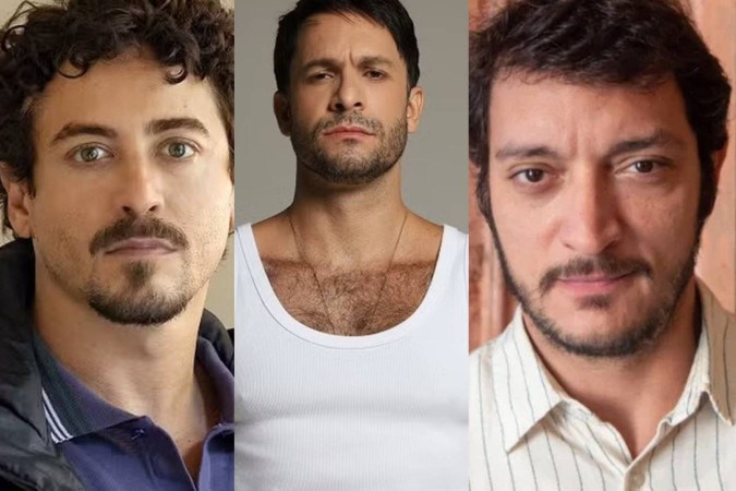 Os atores de Quem Ama Cuida que já posaram pelados e você não sabia -  (crédito: Observatório dos Famosos)