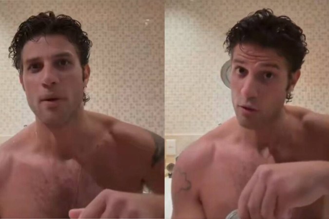 Chay Suede se pronuncia após atitude polêmica no Domingão e suposto desprezo pelo passado na novela Rebelde -  (crédito: Observatório dos Famosos)