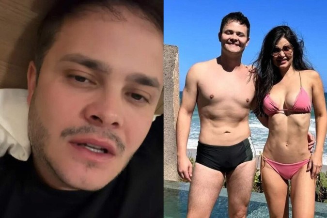 Matheus, dupla de Kauan, reata casamento menos de um mês após anunciar separação e detalhe chama atenção -  (crédito: Observatório dos Famosos)