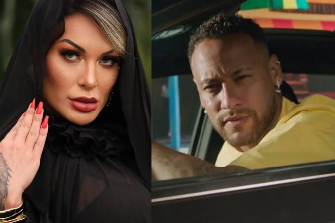 Andressa Urach relembra affair com Neymar após convocação para a Copa do Mundo -  (crédito: Observatório dos Famosos)