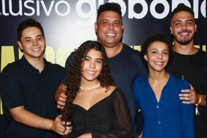 Quem são as mães dos quatro filhos de Ronaldo Fenômeno? -  (crédito: Observatório dos Famosos)