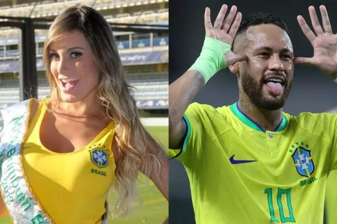 Andressa Urach relembra affair com Neymar e faz apelo após jogador ser convocado para a Copa do Mundo 2026 -  (crédito: Observatório dos Famosos)