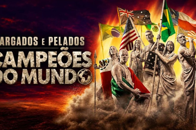 Largados e Pelados: Campeões do Mundo estreia no Discovery e HBO Max com brasileiros na disputa por prêmio milionário -  (crédito: Obeservatório da TV)