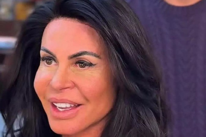 Gretchen choca ao revelar rotina para esconder alopecia do marido: “Pensei em ficar sem cabelo” -  (crédito: Observatório dos Famosos)