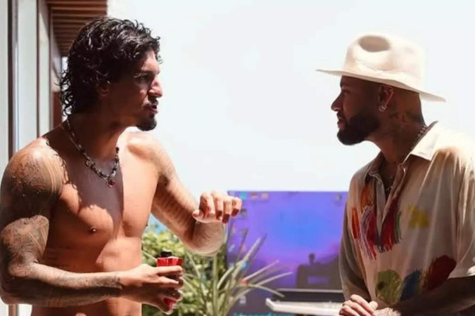 Gabriel Medina e Neymar brigaram? Saiba como está a relação entre os atletas -  (crédito: Observatório dos Famosos)