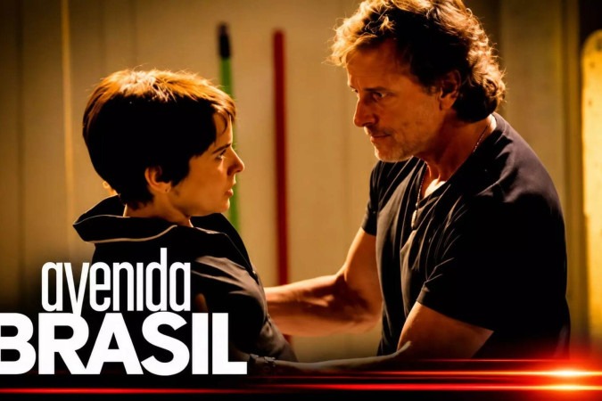 Max provoca Nina na mansão de Tufão e clima esquenta em Avenida Brasil -  (crédito: Obeservatório da TV)