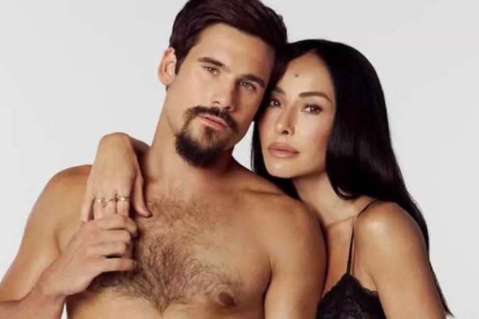 Sabrina Sato e Nicolas Prattes protagonizam vídeo íntimo e revelam local “secreto” para namorar em casa -  (crédito: Observatório dos Famosos)