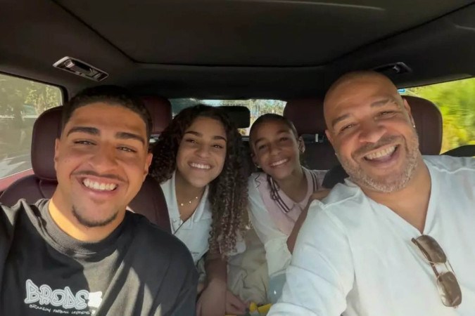 Relembre quem são as mães dos três filhos de Adriano Imperador -  (crédito: Observatório dos Famosos)