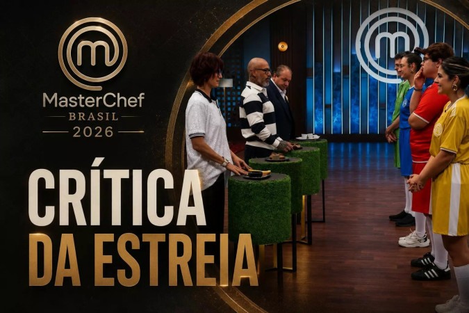 MasterChef Brasil 2026 estreia com fôlego renovado e mostra que a Band ainda sabe transformar competição culinária em grande evento de TV -  (crédito: Obeservatório da TV)