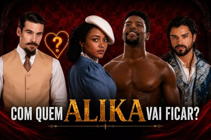 Com quem Alika vai ficar em A Nobreza do Amor? -  (crédito: Obeservatório da TV)