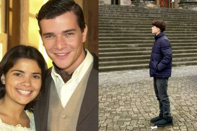Filho de Daniel de Oliveira e Vanessa Giácomo completa 16 anos e atriz compartilha fotos raras do adolescente -  (crédito: Observatório dos Famosos)