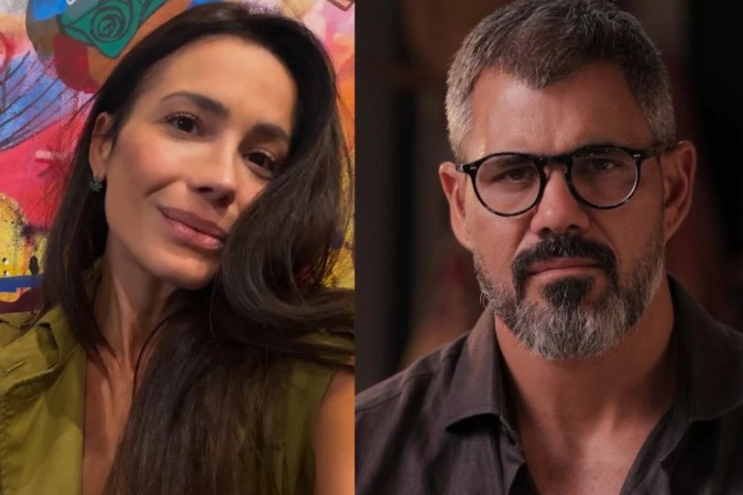Juliana Knust diz por que defendeu Juliano Cazarré após curso polêmico -  (crédito: Observatório dos Famosos)