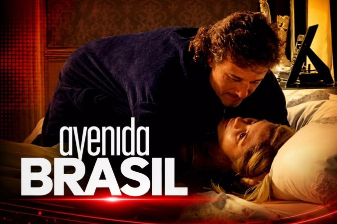Avenida Brasil: Max e Carminha se arriscam, transam na cama de Tufão e Nina quase flagra tudo -  (crédito: Obeservatório da TV)