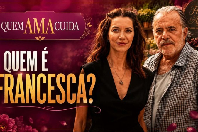 Quem é Francesca em Quem Ama Cuida? Mistério de Nathalia Dill divide o público entre fantasma e mulher real -  (crédito: Obeservatório da TV)