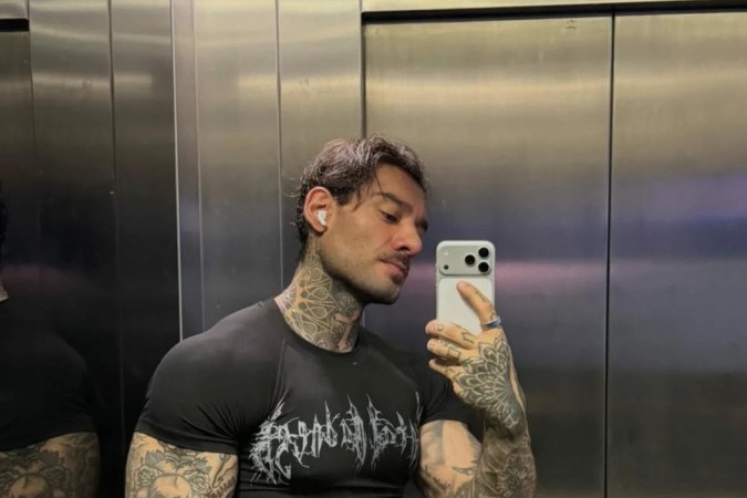 Lucas Lucco exibe físico sarado e reflete sobre saúde mental: “Manter a aparência” -  (crédito: Observatório dos Famosos)
