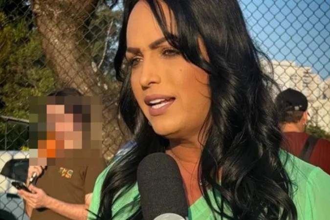 SBT News lança Lisa Gomes como primeira âncora trans em transmissão especial da Parada LGBT+ -  (crédito: Obeservatório da TV)