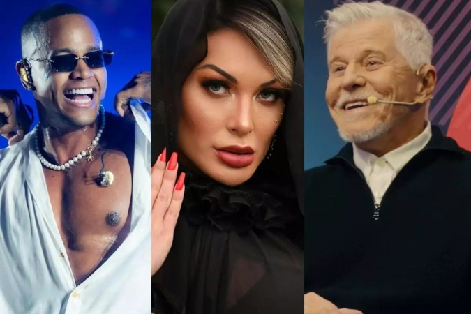 De atores a influenciadores: veja famosos que já admitiram uso de anabolizantes -  (crédito: Observatório dos Famosos)