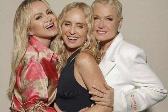 Angélica expõe bastidores da ‘rivalidade’ com Xuxa e Eliana: “Era um FlaFlu” -  (crédito: Observatório dos Famosos)