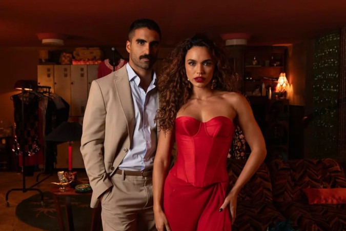 Giovana Cordeiro e Vitor Sampaio lideram novo thriller erótico do Globoplay -  (crédito: Obeservatório da TV)