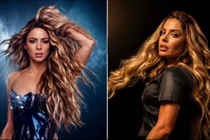 Confundida com Shakira, cantora brasileira Allana Bee, lança o hit da Copa do Mundo -  (crédito: Observatório dos Famosos)