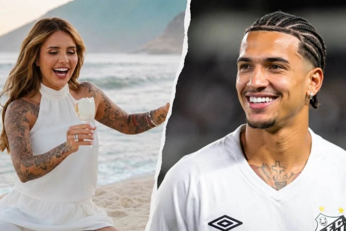 Bruna Rotta e Kauã Elias anunciam separação às vésperas da chegada da primeira filha -  (crédito: Observatório dos Famosos)