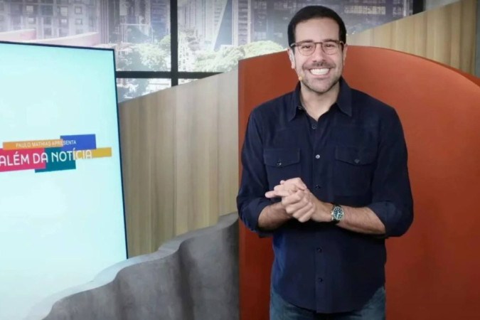 Ex-SBT e Jovem Pan, Paulo Mathias anuncia lançamento da MathiasTV -  (crédito: Observatório dos Famosos)
