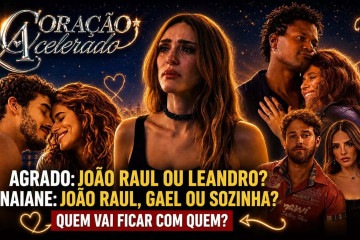 Agrado com João Raul ou Leandro? E Naiane: João Raul, Gael ou sozinha? Reta final de Coração Acelerado movimenta torcida do público -  (crédito: Obeservatório da TV) -Agrado com João Raul ou Leandro? E Naiane: João Raul, Gael ou sozinha? Reta final de Coração Acelerado movimenta torcida do público -  (crédito: Obeservatório da TV)