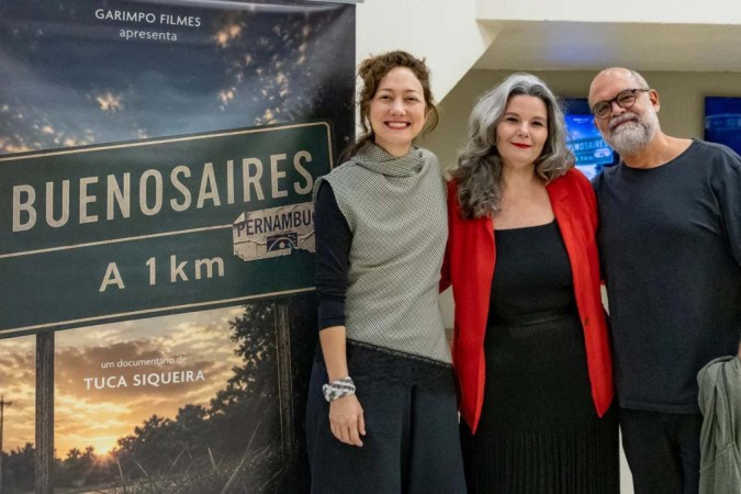 Diretora Tuca Siqueira lança documentário BuenosAires em pré-estreia no Rio -  (crédito: Observatório dos Famosos)