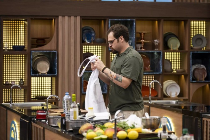 Giovanni é o primeiro eliminado da seleção oficial do MasterChef Brasil -  (crédito: Obeservatório da TV)