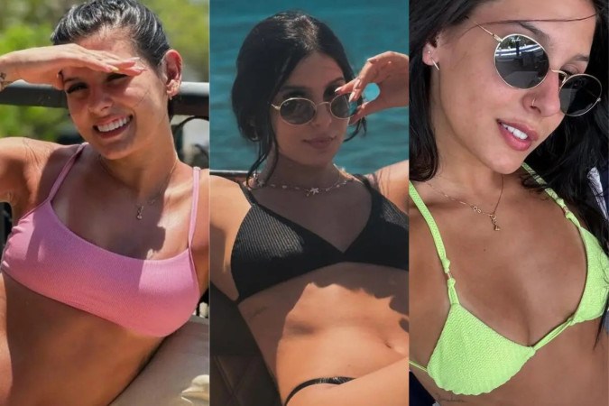 7 vezes que Ana Castela posou com biquínis estilosos e mostrou suas curvas na web -  (crédito: Observatório dos Famosos)