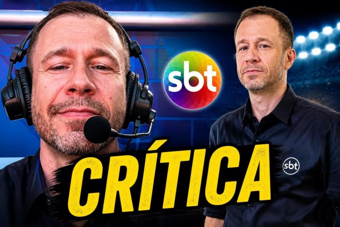 Tiago Leifert como narrador da Copa 2026 no SBT: competente, moderno e cada vez mais confortável no microfone -  (crédito: Obeservatório da TV)