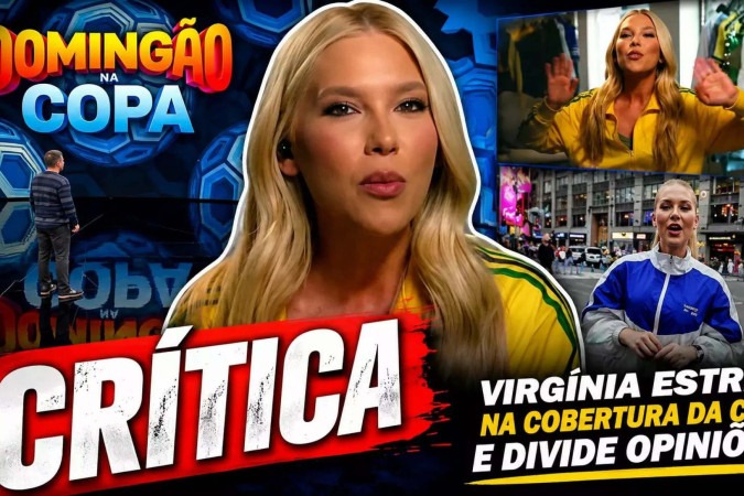 Virgínia Fonseca estreia no Domingão com Huck e expõe o dilema da TV moderna entre influência e credibilidade -  (crédito: Obeservatório da TV)