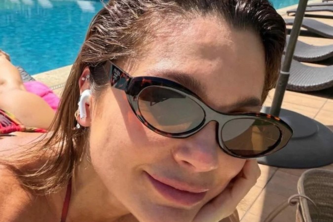 Flávia Alessandra dá opinião sincera sobre menopausa: “Agressiva” -  (crédito: Observatório dos Famosos)