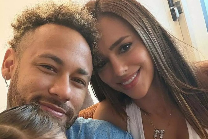 Em vídeo fofo, Bruna Biancardi e Neymar anunciam nova gestação: “Vou endoidar” -  (crédito: Observatório dos Famosos)