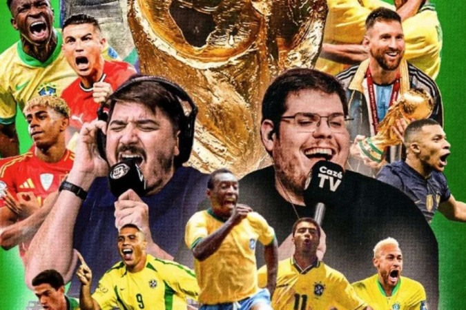 CazéTV quebra recordes e ocupa 7 das 10 maiores transmissões ao vivo do Youtube -  (crédito: Obeservatório da TV)