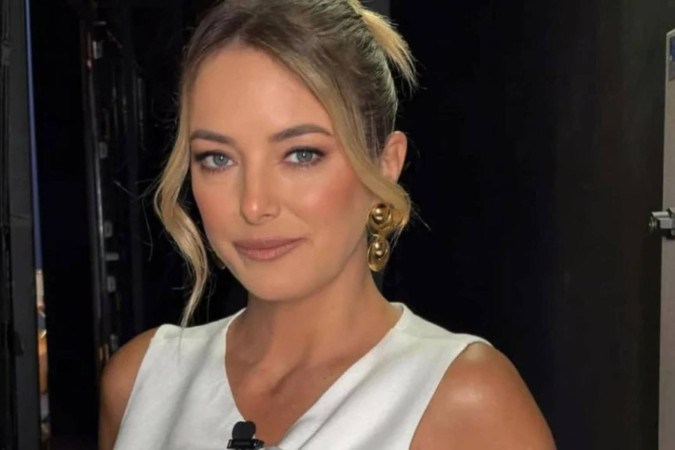 Ticiane Pinheiro grava cena especial em Quem Ama Cuida -  (crédito: Obeservatório da TV)