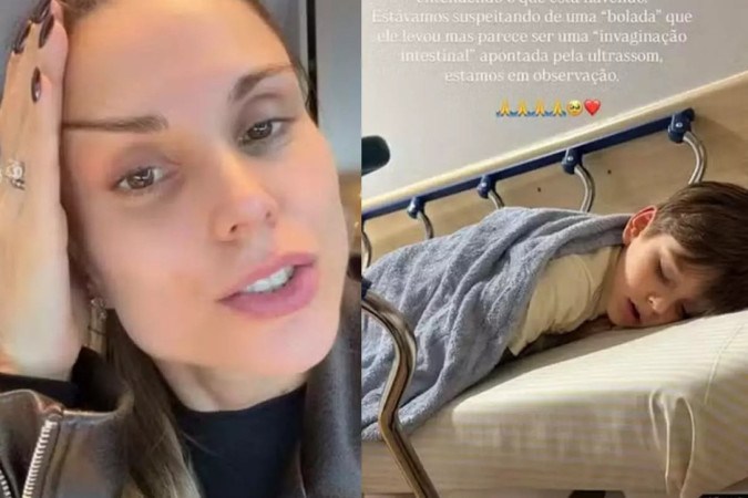 Flávia Viana relata drama vivido com filho de 5 anos após acidente: “Ele apagou” -  (crédito: Observatório dos Famosos)