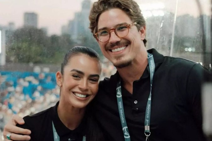 Rômulo Arantes Neto, ator de Quem Ama Cuida, revela sobre planos de ter filhos com esposa -  (crédito: Observatório dos Famosos)