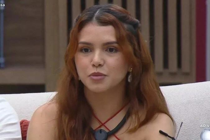 Marina é eliminada da Casa do Patrão após perder força no jogo e virar alvo dos participantes -  (crédito: Obeservatório da TV)