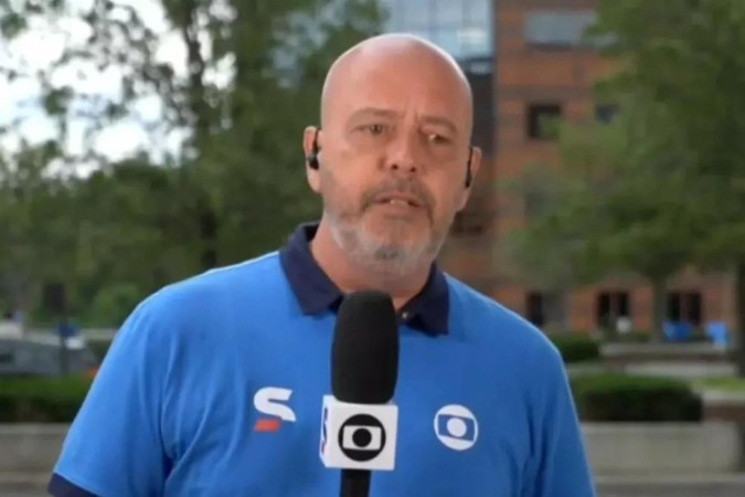 O que aconteceu com Alex Escobar? Jornalista preocupou telespectadores após entrada ao vivo na Globo -  (crédito: Observatório dos Famosos)
